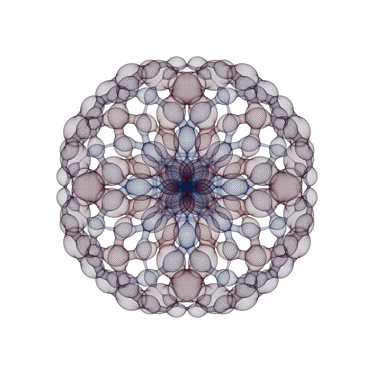 “6,000 Circles,” by Hamid Naderi Yeganeh
