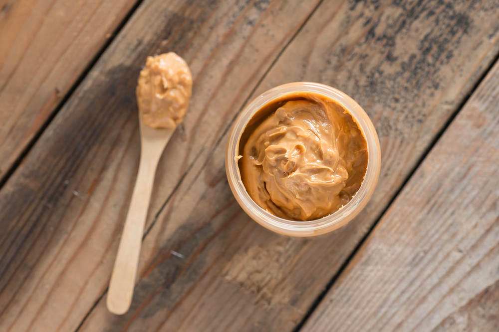 Peanut butter, from Shutterstock