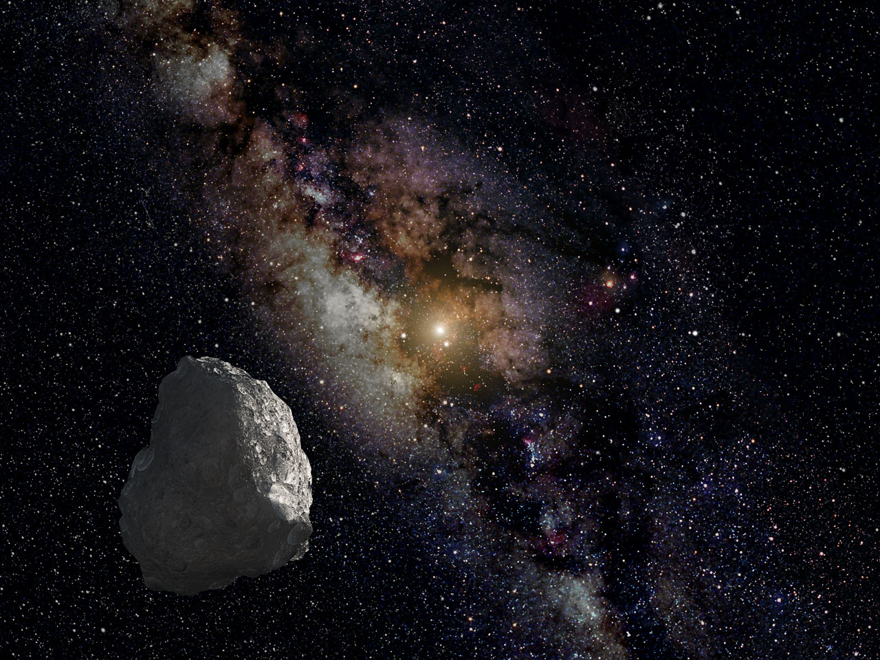 An artist's impression of a Kuiper Belt object, located on the outer rim of our Solar System, where Niku was discovered. Credit: NASA, ESA, and G. Bacon (STScI)