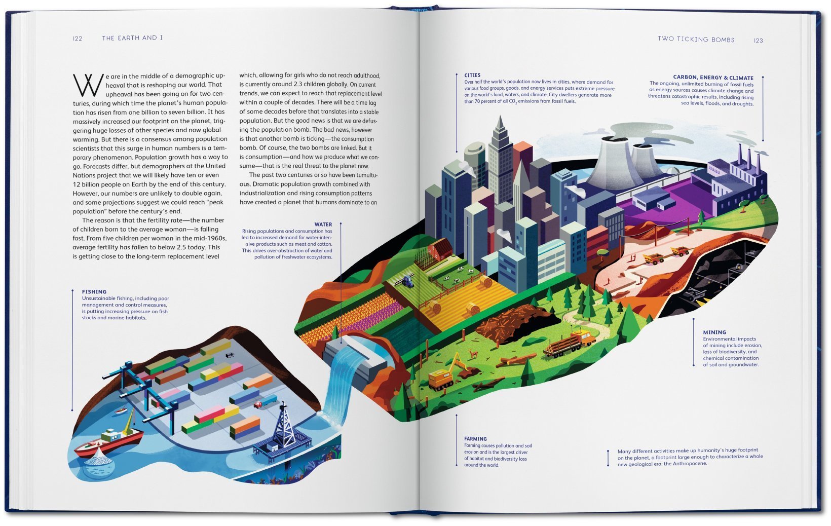 From "The Earth and I," by James Lovelock, et al. Illustration by Jack Hudson/Courtesy of TASCHEN