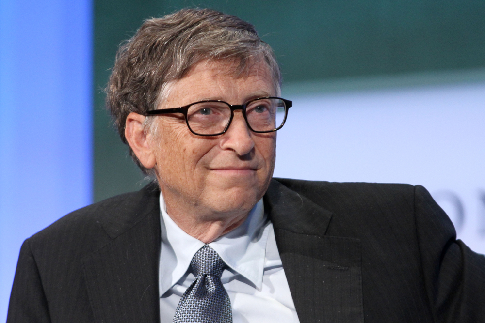Bill Gates, via Shutterstock