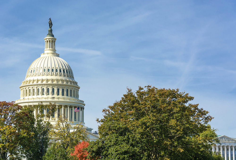U.S. Capitol building. Credit: Shutterstock