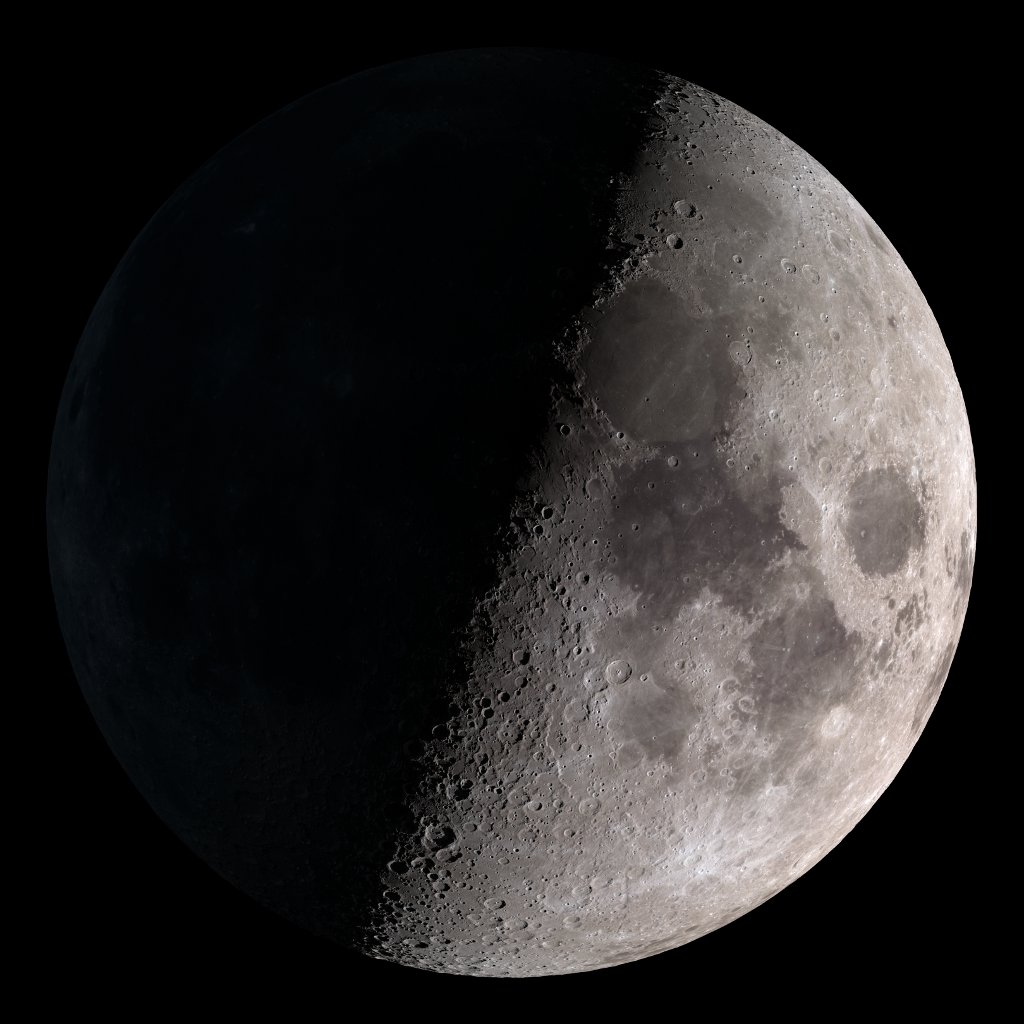 moom phase last night