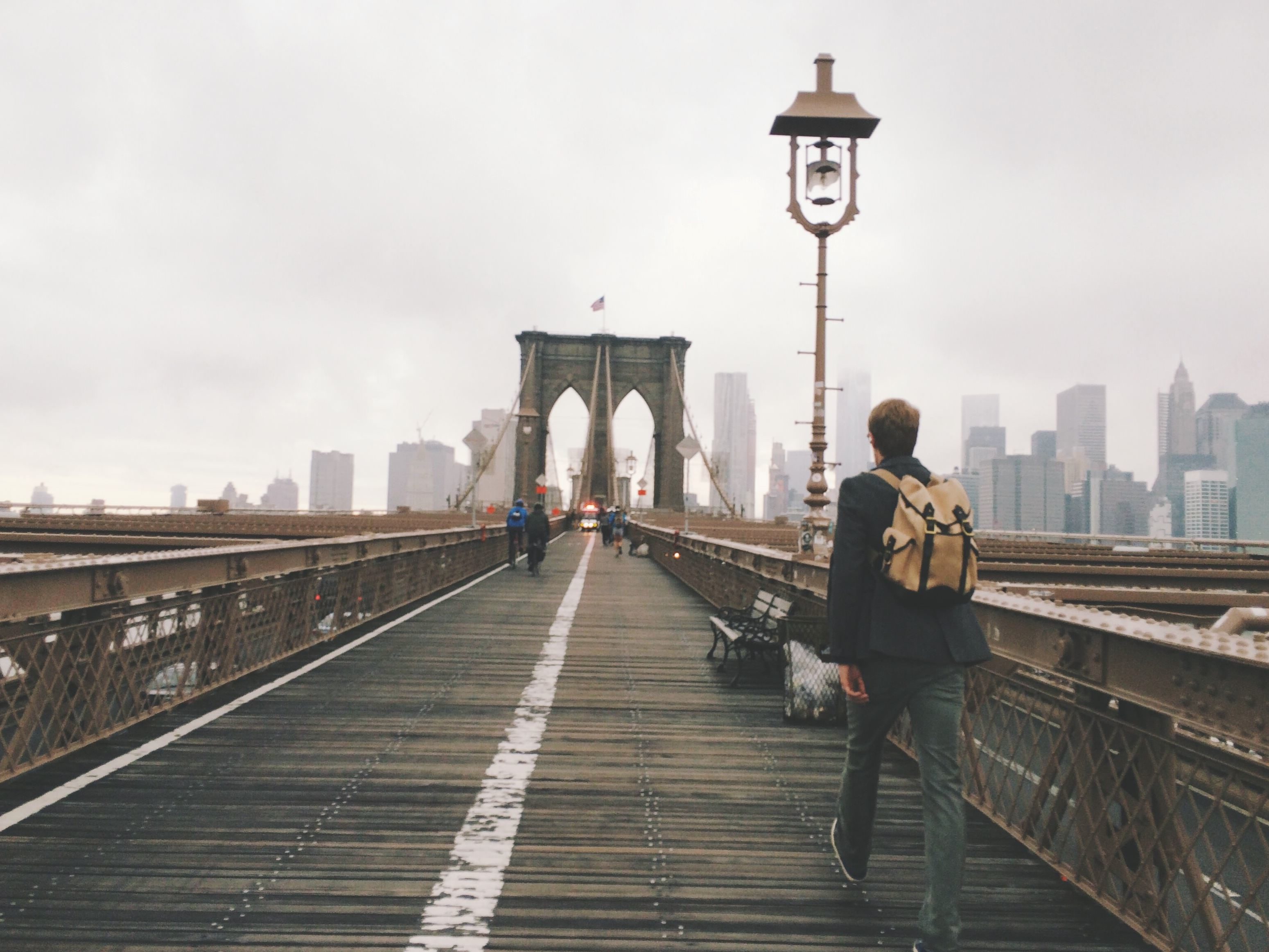 A man walking