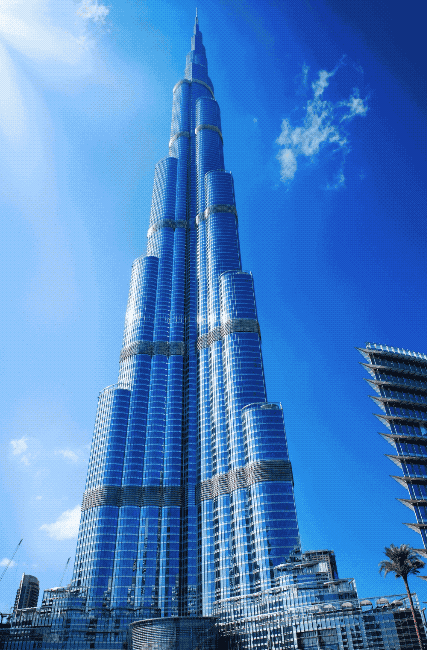 the burj khalifa tower in dubai