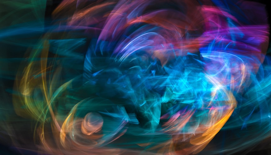 abstract swirling colors