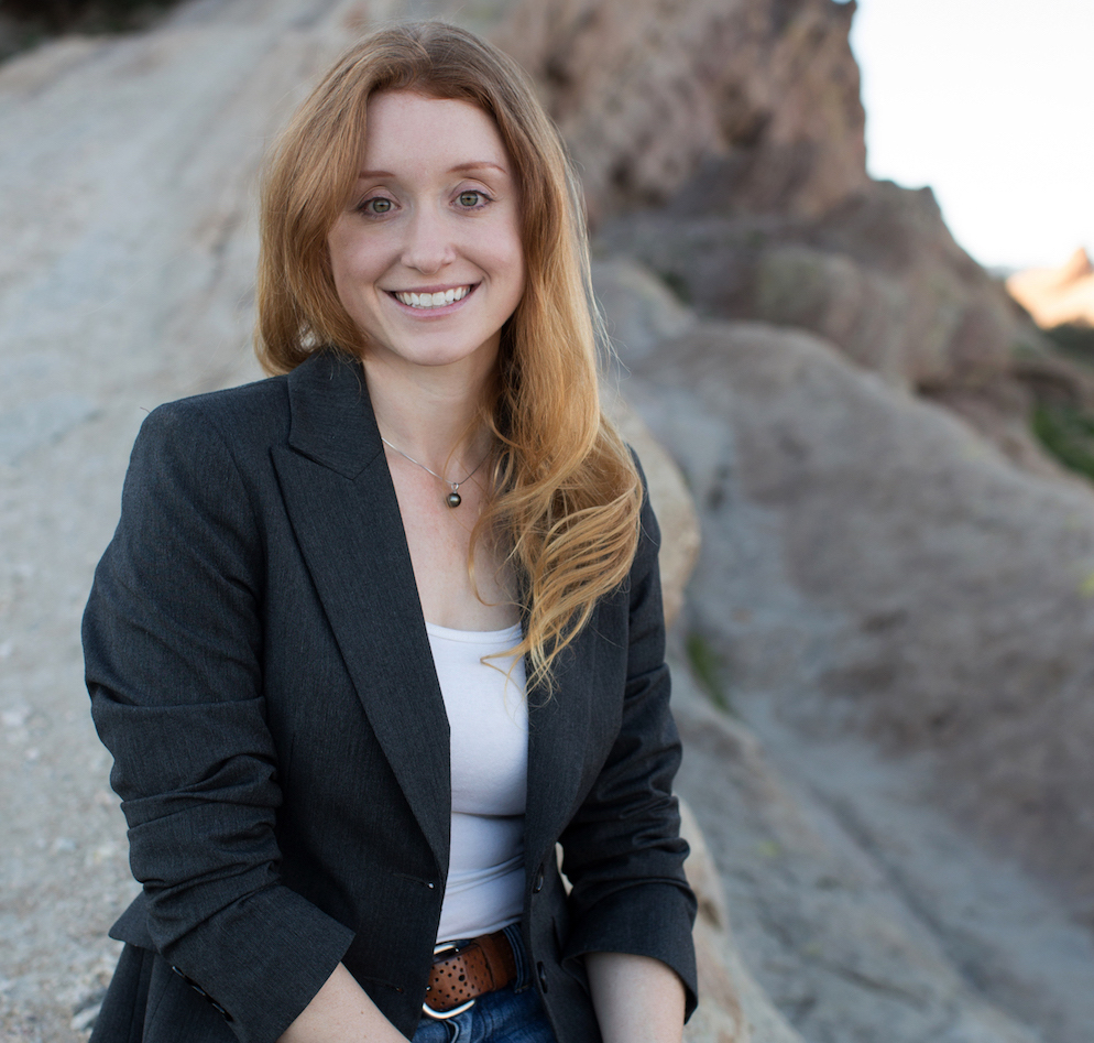 jess phoenix sitting on rocks