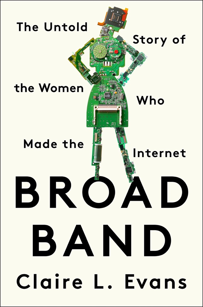 book cover with robot with hands on hips