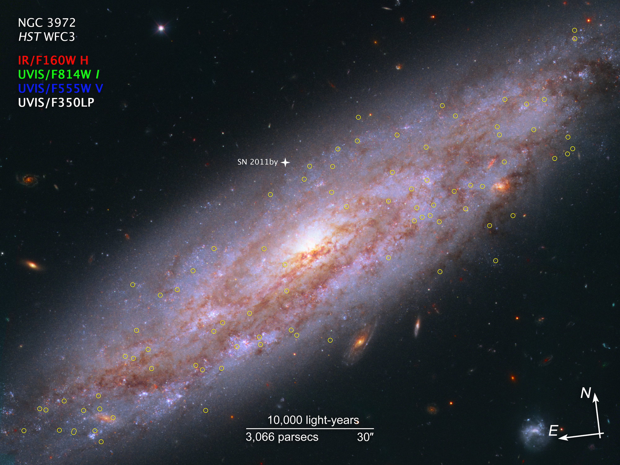 Hubble identifies unusual wrinkle in expansion rate of the