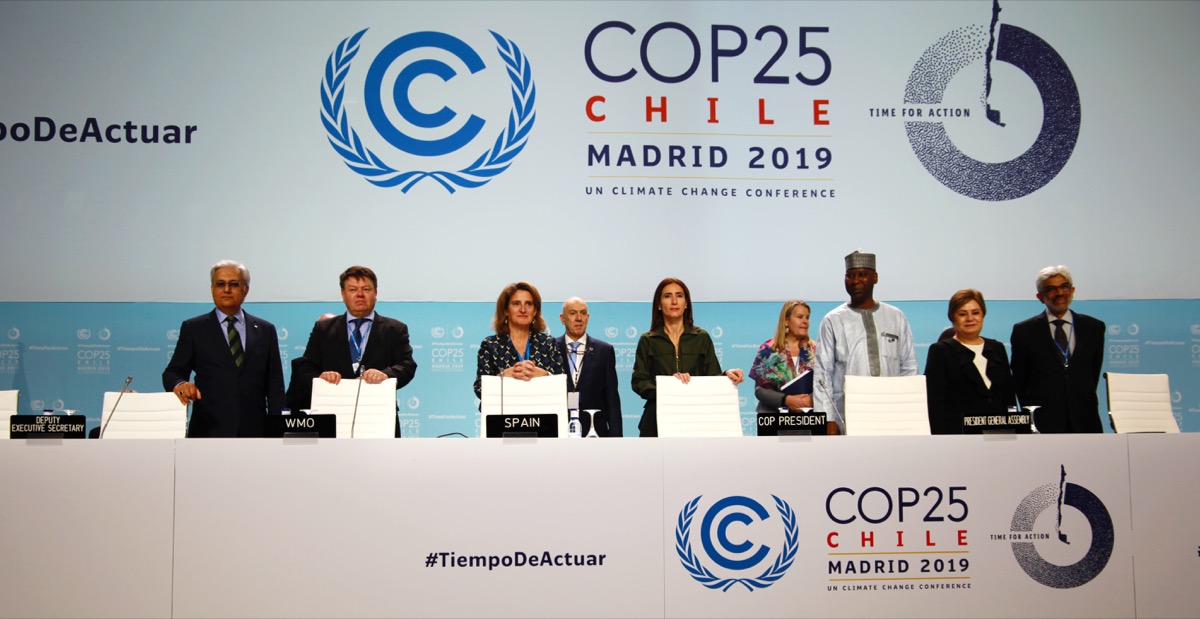 World leaders at COP25