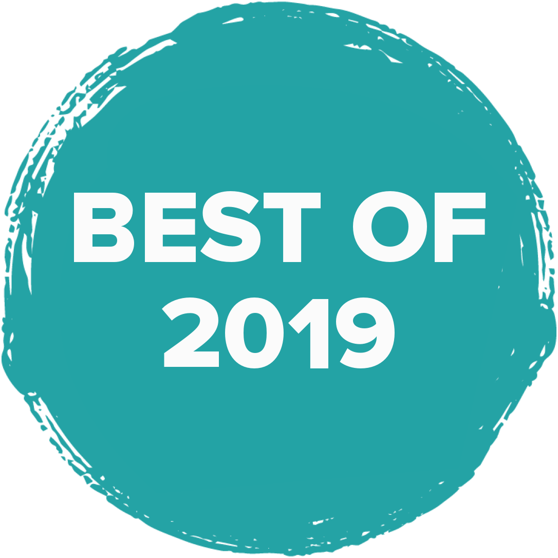 logo that says 'best of 2019'