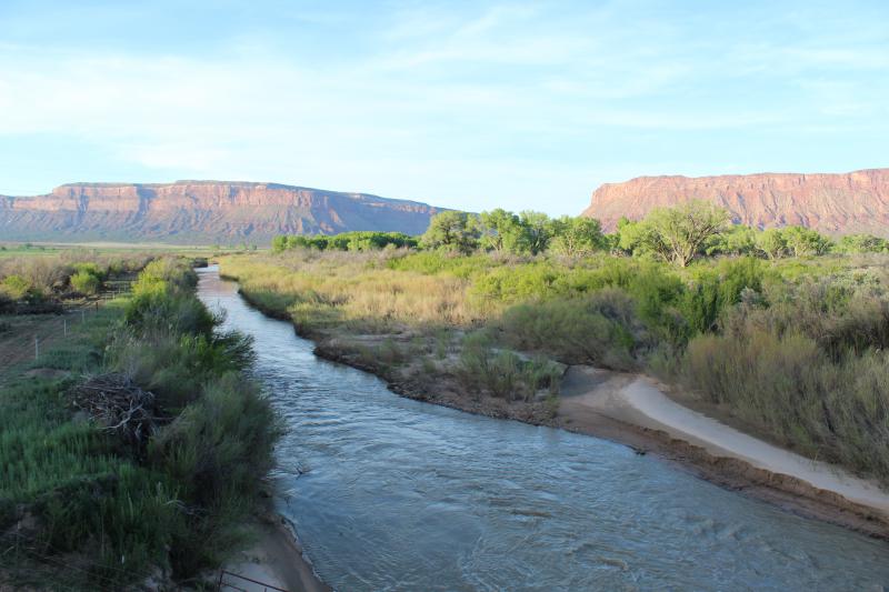 The Dolores River in Colorado