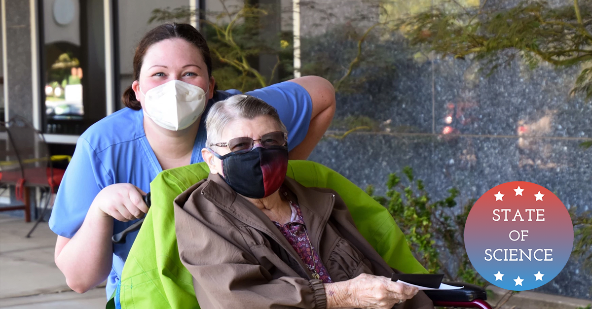 Kansas Nursing Home Staff Struggle With COVID-19 Burn Out Kansas Nursing Home Staff Struggle With COVID-19 Burn Out