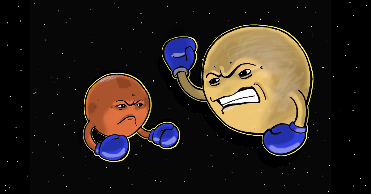 Solar System Smackdown: Mars Vs. Venus