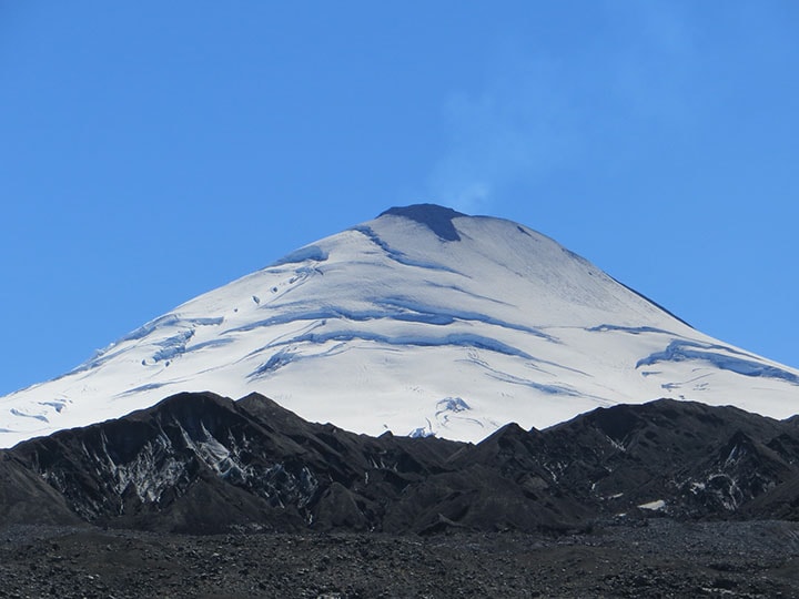 Villarrica volcano in Chile