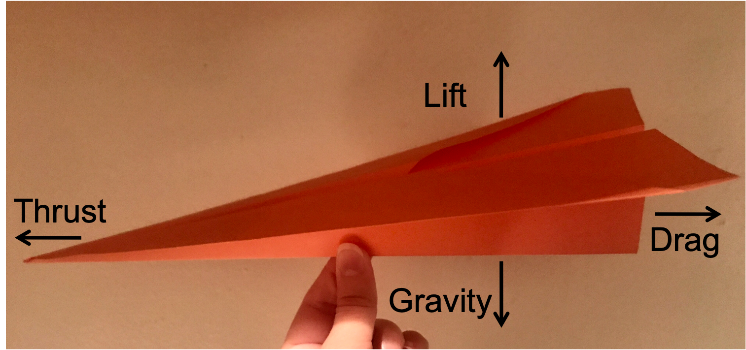 Paper airplane flight challenge