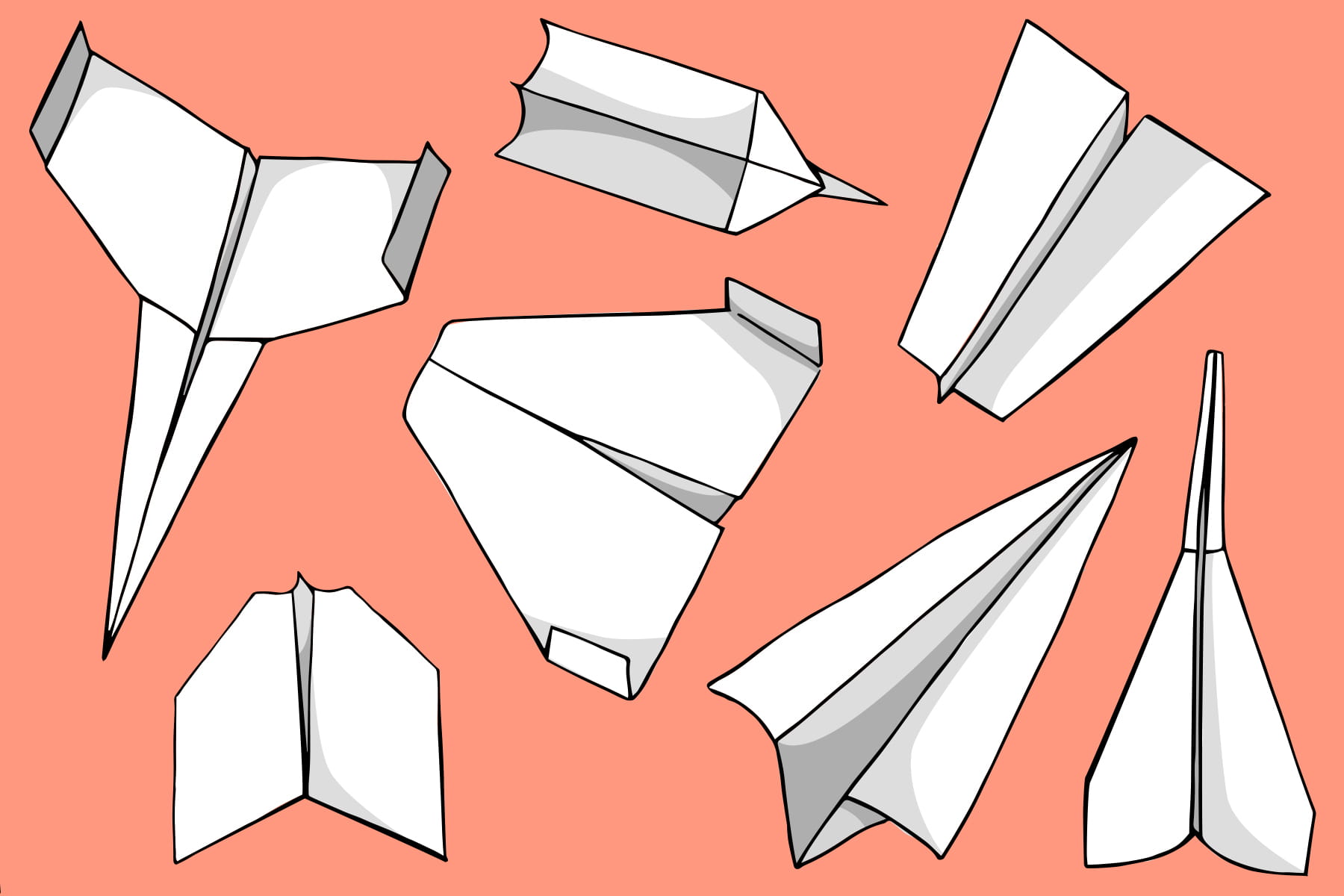 research on paper airplanes