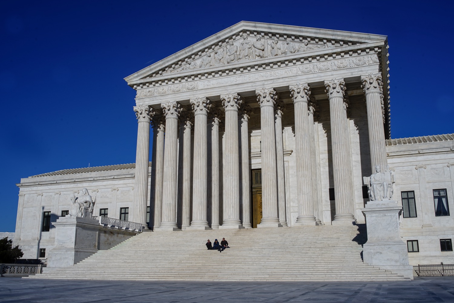 outside of the supreme court building