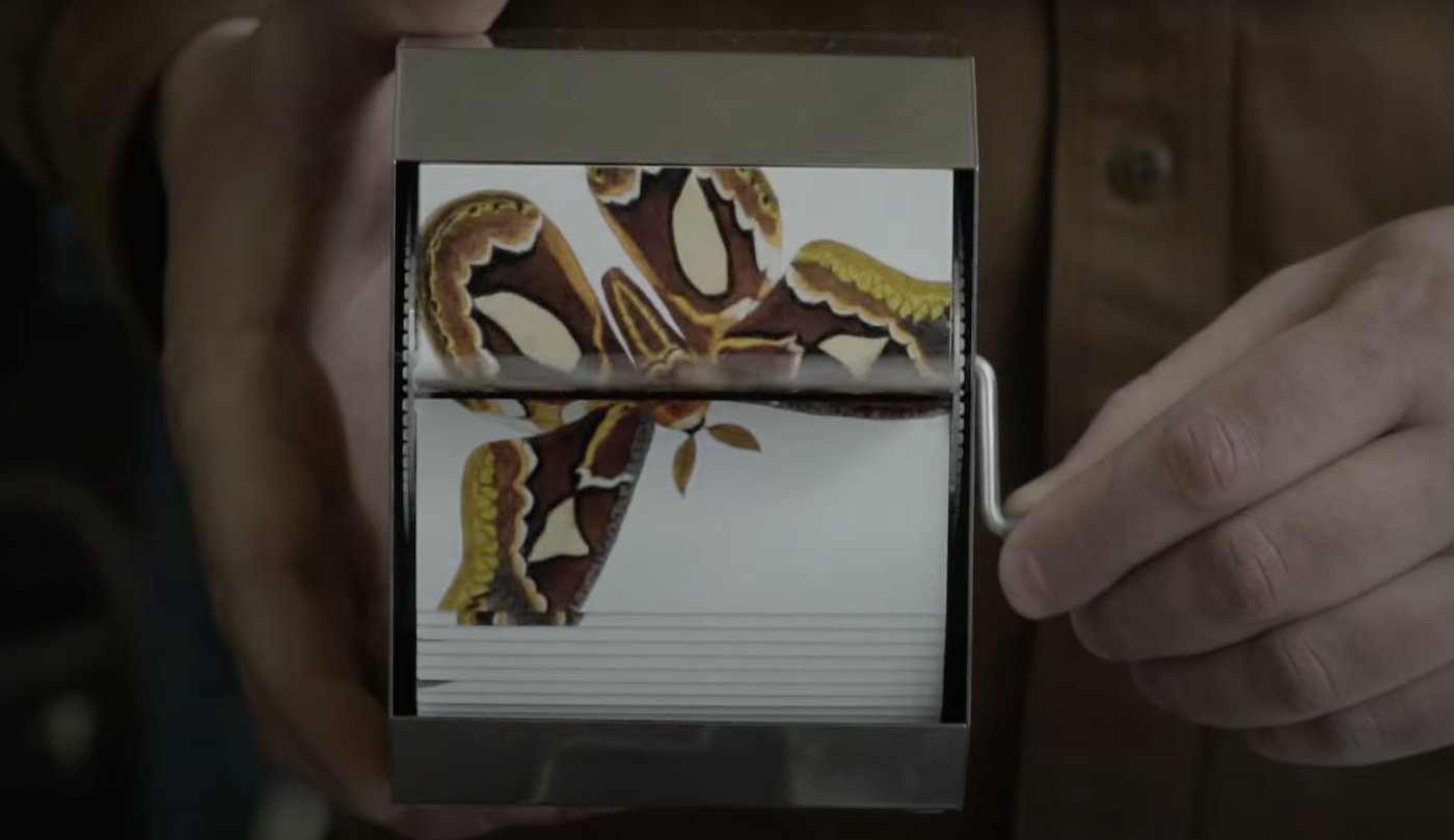 Analogue Animation: Turning The Pages Of A Flipbook Machine