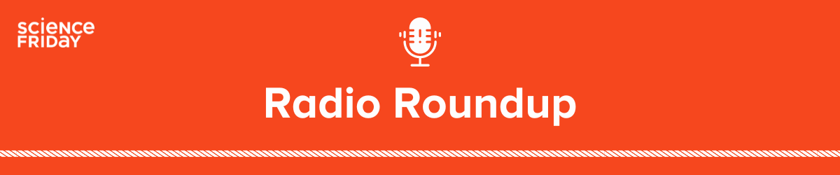 science friday newsletter radio roundup weekly newsletter banner