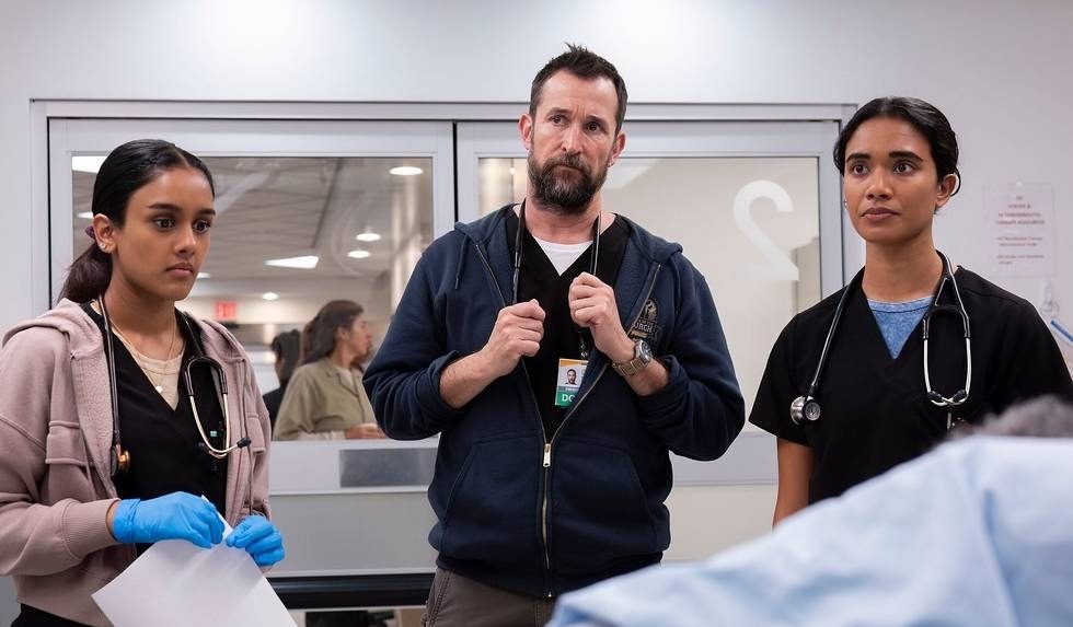 A group of actors playing doctors on a TV show.